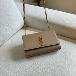 Kate Medium YSL Crossbody Bag in Grained Leather